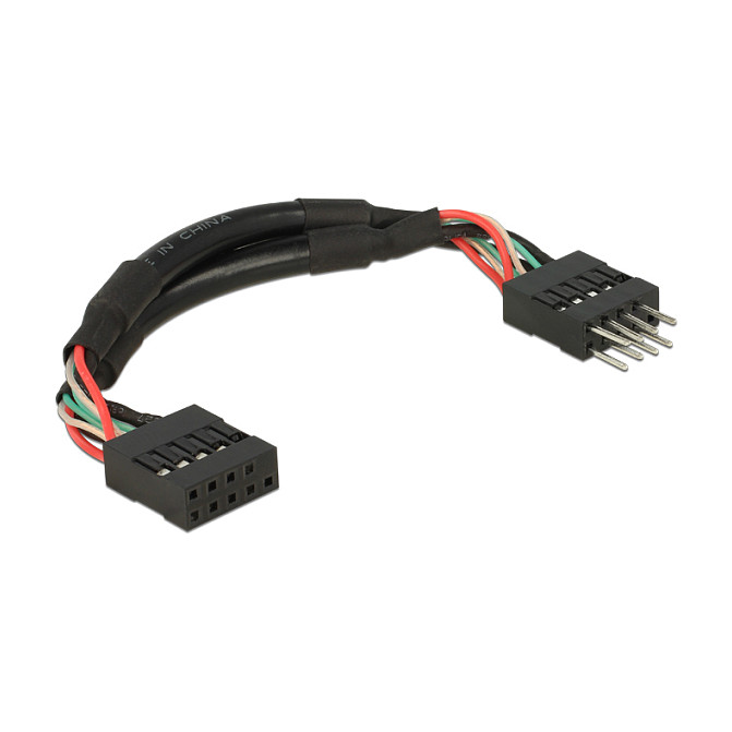 DELOCK interni USB 2.0 produžni kabel 10-pinski, 10 cm-1