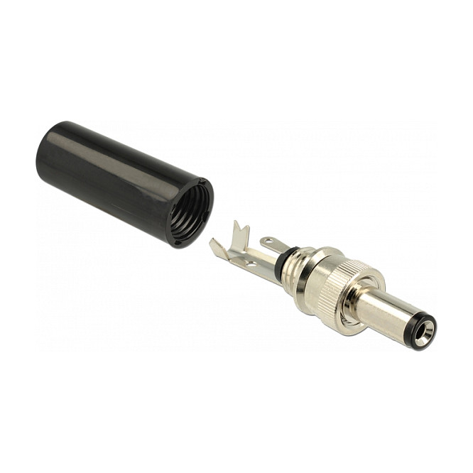 Konektor DELOCK DC 5.5 x 2.1 mm muški za lemljenje (89915)-2