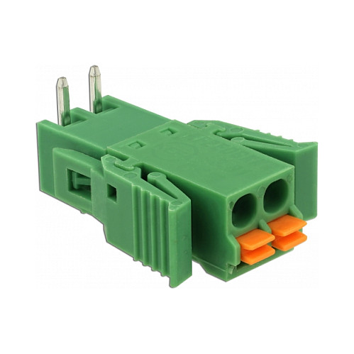 Set terminalnih blokova DELOCK 2-pinski 3.81 mm horizontalni (5 kom)-1