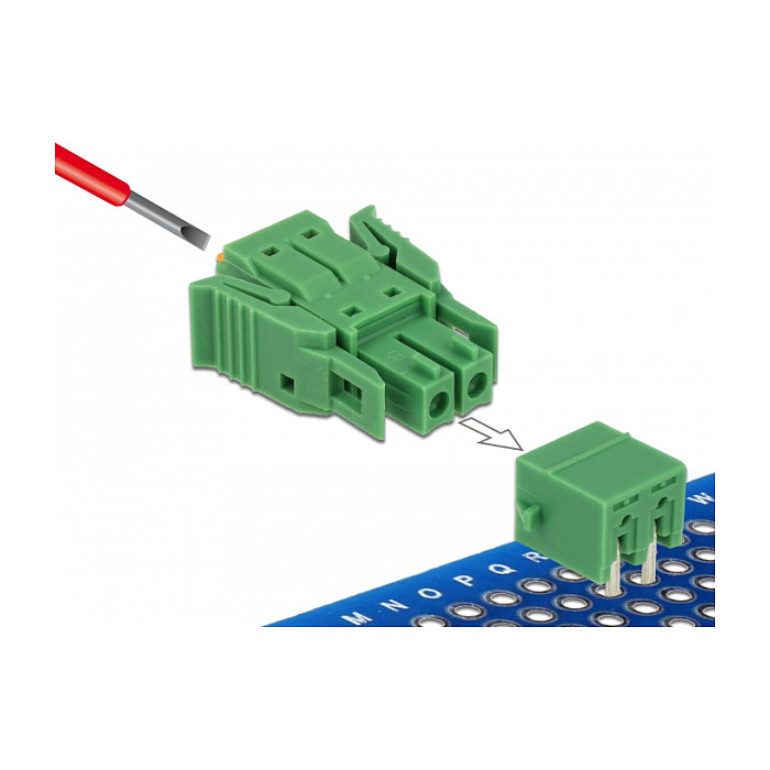 Set terminalnih blokova DELOCK 2-pinski 3.81 mm horizontalni (5 kom)-5
