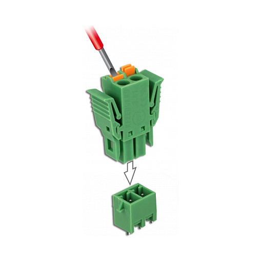 DELOCK Set terminalnih blokova 2-pinski 3.81 mm vertikalni (5 komada)-2