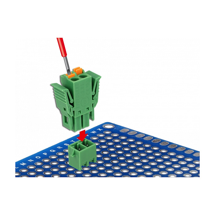 DELOCK Set terminalnih blokova 2-pinski 3.81 mm vertikalni (5 komada)-5