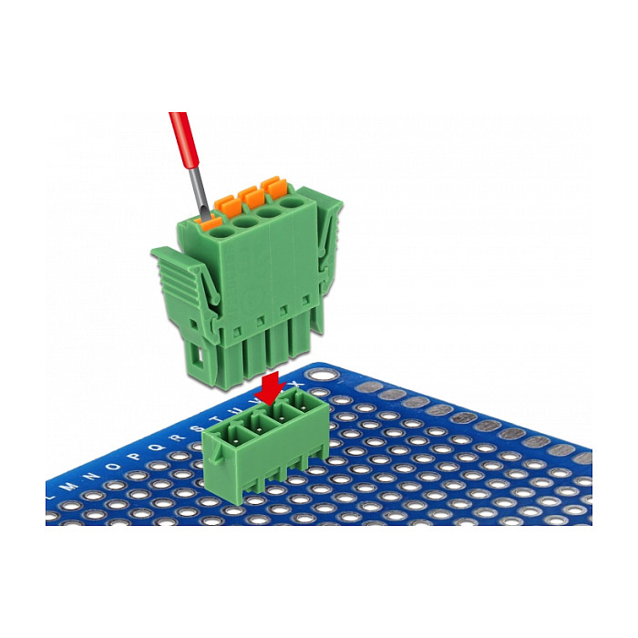 Set terminalnog bloka DELOCK 65970, 4-pinski, 3.81 mm, vertikalni-5