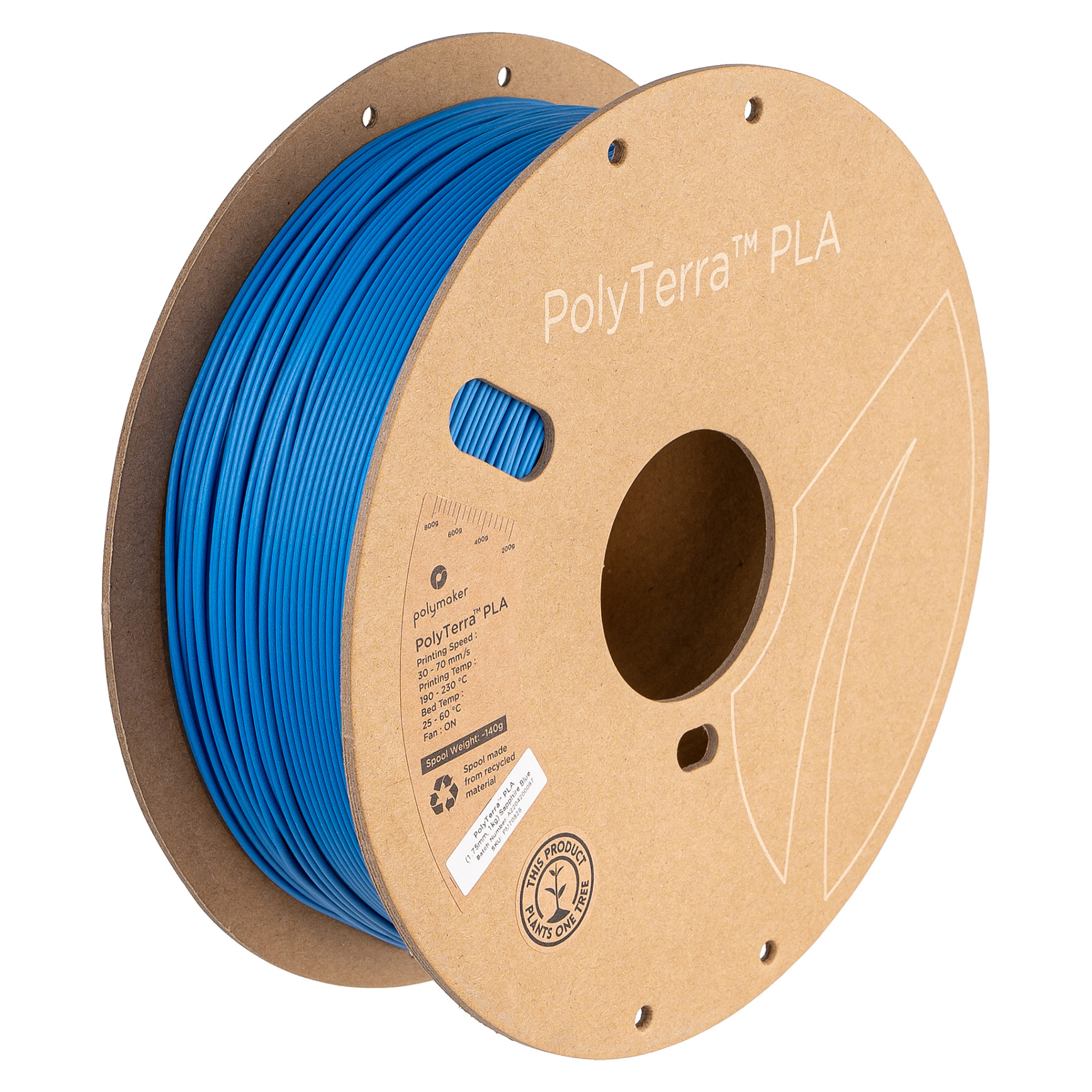 PLA 1,75mm SAPHIRE BLUE 1kg-0