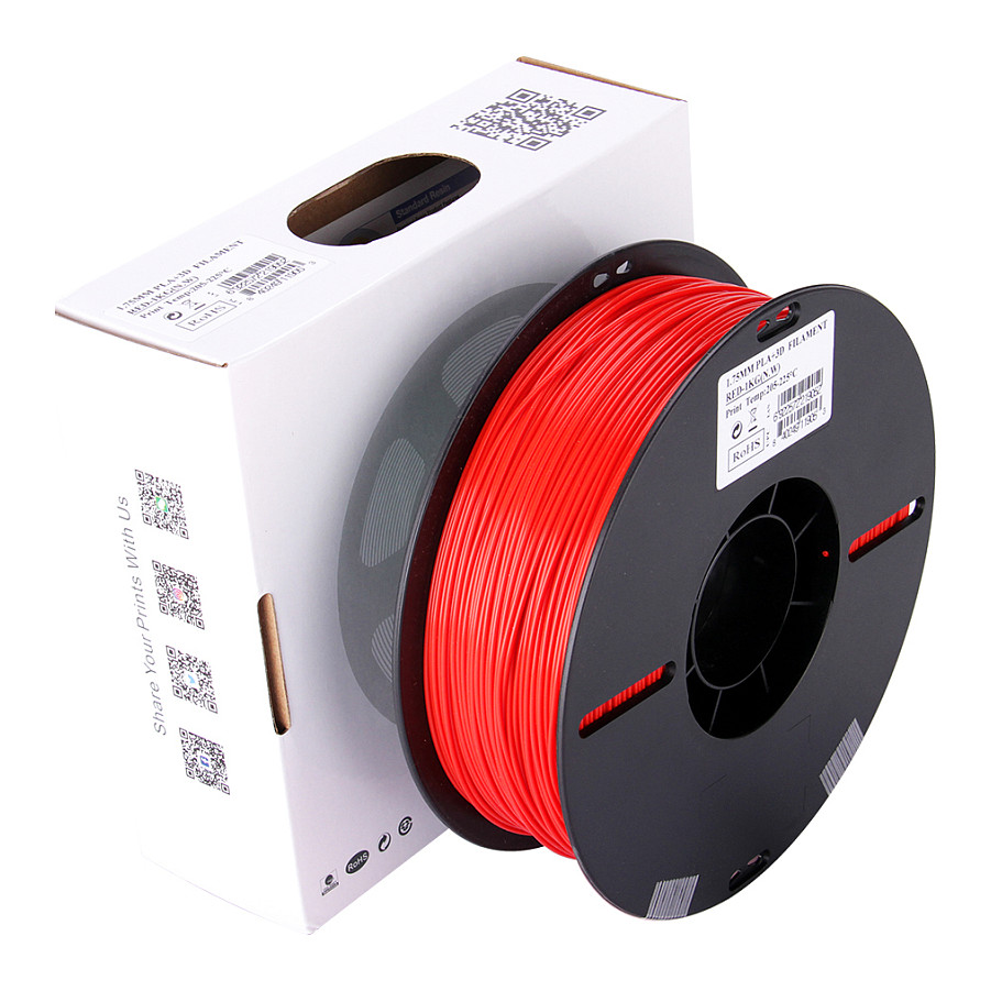 Filament za 3D printer ESUN PLA+ 1.75mm (1kg) crvena boja-4