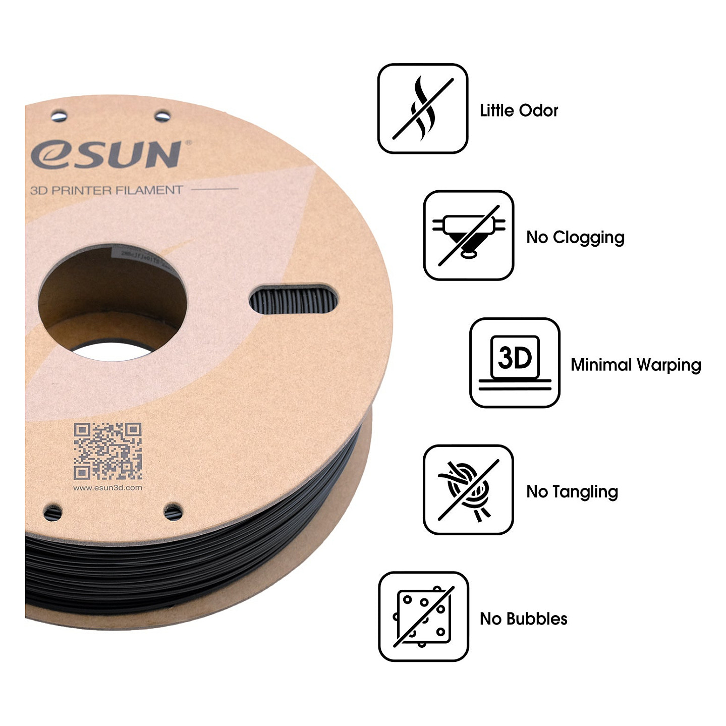 Filament za 3D printer ESUN ABS+ 1.75mm (1kg), plava boja-1