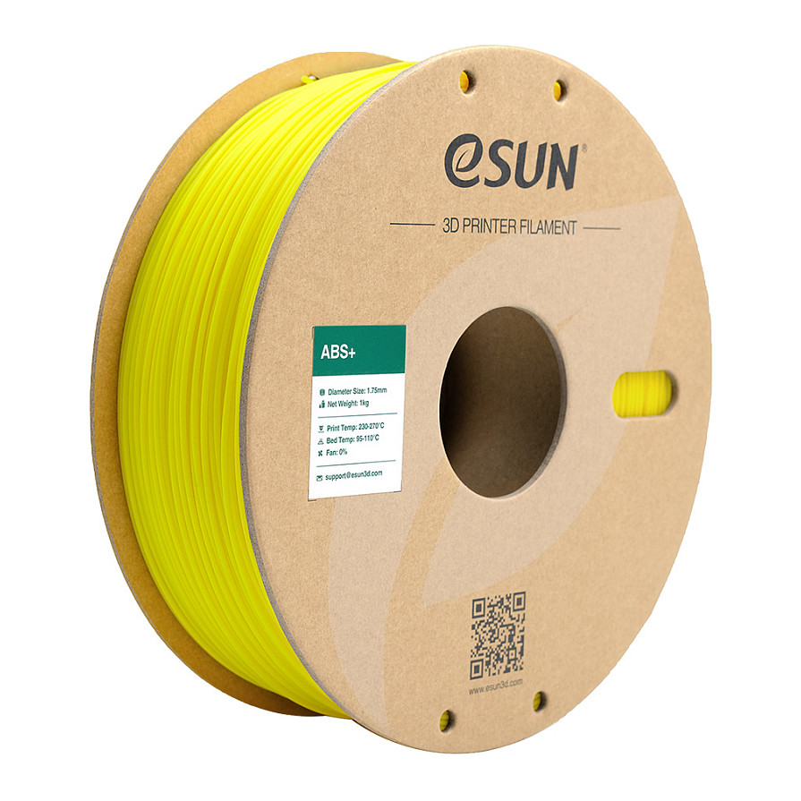 Filament za 3D printer ESUN ABS+ 1.75mm (1kg, žuta boja)-0
