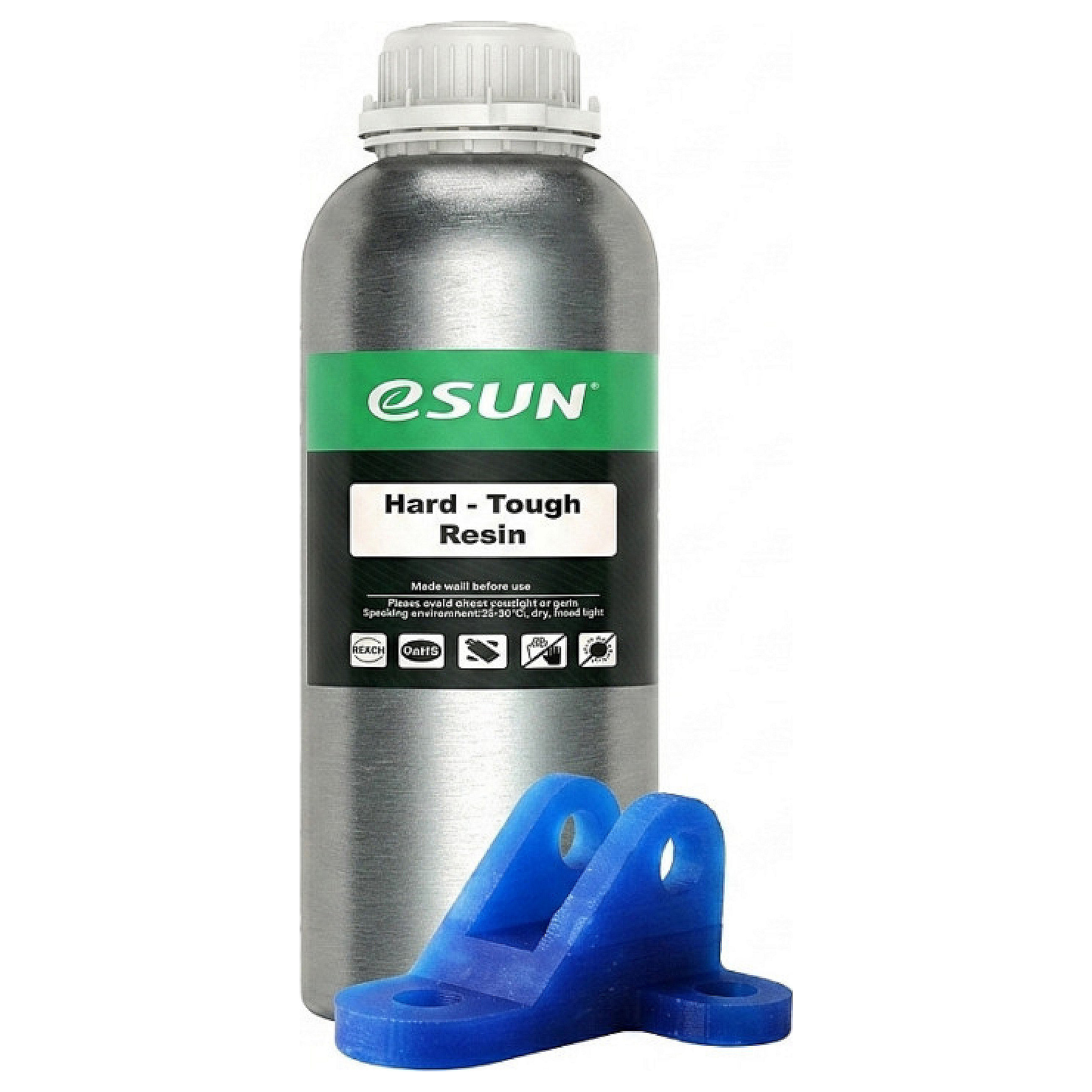 Smola za 3D printer ESUN Hard-Tough Resin (plava boja, 1 kg)-0