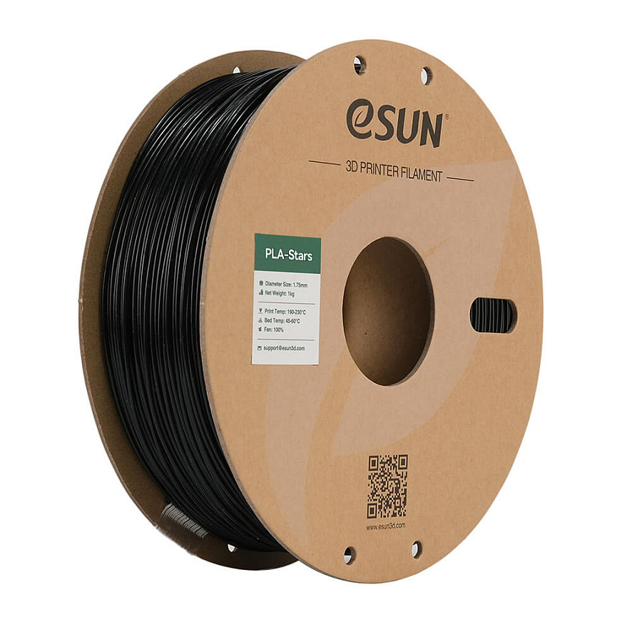 Filament za 3D printer ESUN ePLA-ST 1.75mm 1kg (Galaxy Black)-0