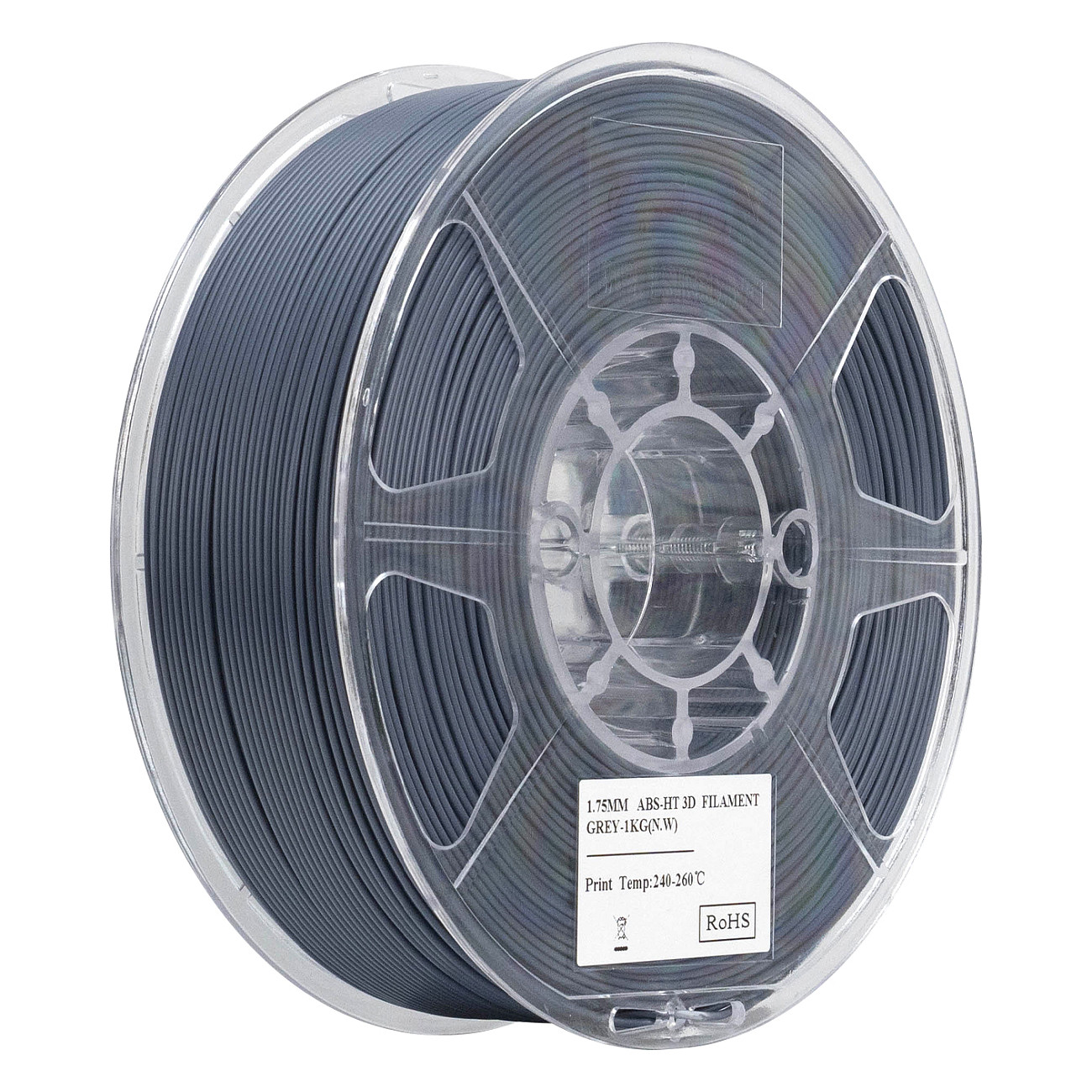 Filament za 3D printer ESUN eABS-HT 1.75mm (1kg, siva boja)-0