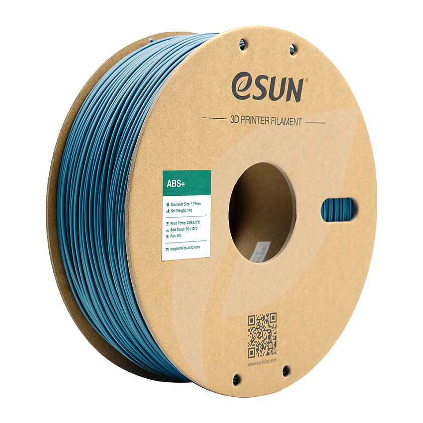 Filament za 3D printer ESUN ABS+ 1.75mm (1kg), siva boja-0