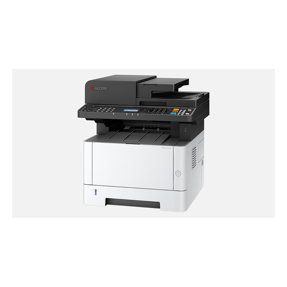 Multifunkcijski printer KYOCERA ECOSYS MA3500fx (laserski, mono, ispis/kopiranje/skeniranje/fax, A4, 35 ppm, duplex, USB, Ethernet, sivo-bijela boja)-1