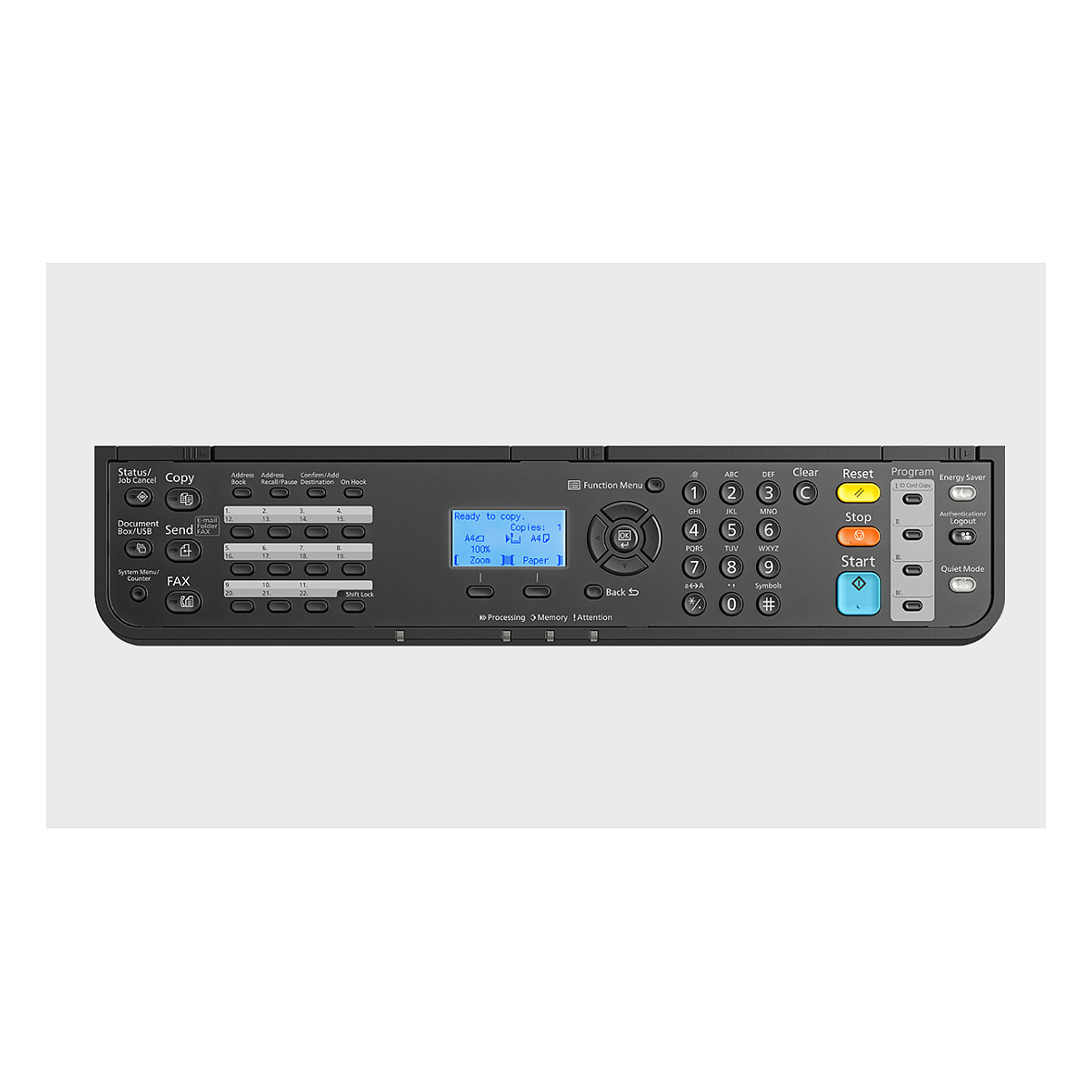 Multifunkcijski printer KYOCERA ECOSYS MA3500fx (laserski, mono, ispis/kopiranje/skeniranje/fax, A4, 35 ppm, duplex, USB, Ethernet, sivo-bijela boja)-4