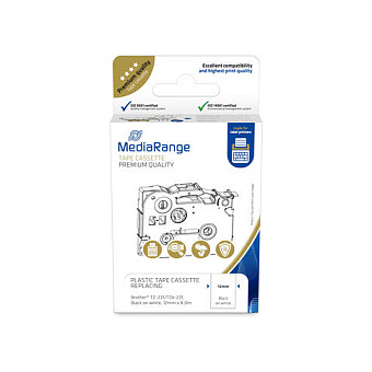 Traka za printer naljepnica MEDIARANGE MRINK111 zamjenska za Brother TZe-231 (12mm)-1
