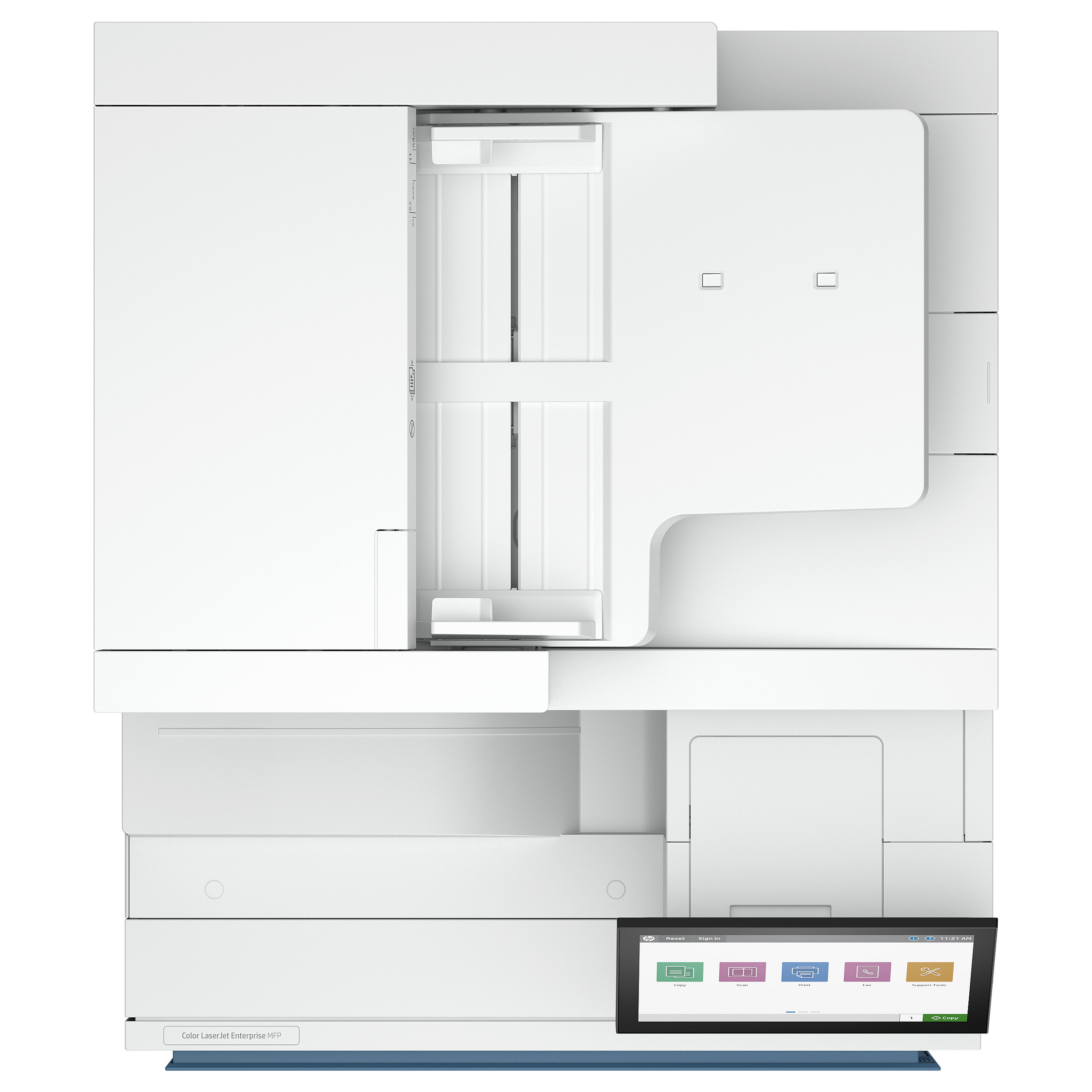 L HP LaserJet Enterprise MFP 8801dn - Multifunktionsdrucker - Farbe - Laser - A3-3