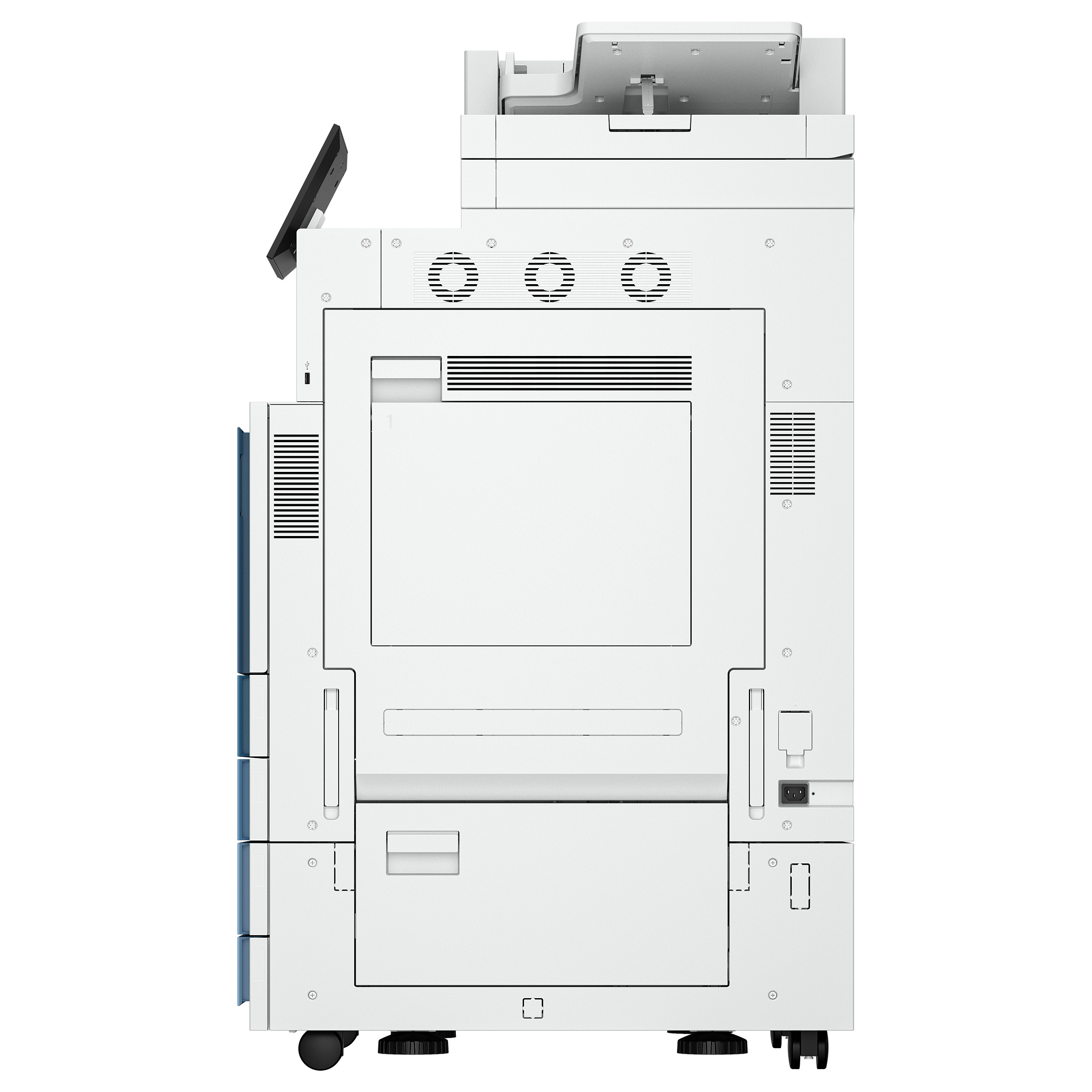 L HP LaserJet Enterprise MFP 8801dn - Multifunktionsdrucker - Farbe - Laser - A3-5