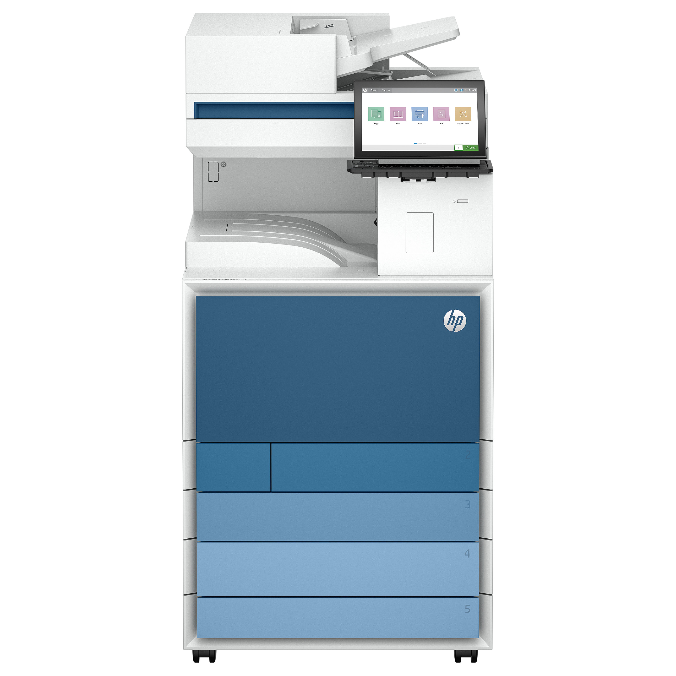 Multifunkcijski printer HP LaserJet Enterprise Flow MFP 8801z (laserski, u boji, ispis/kopiranje/skeniranje, A3)-0