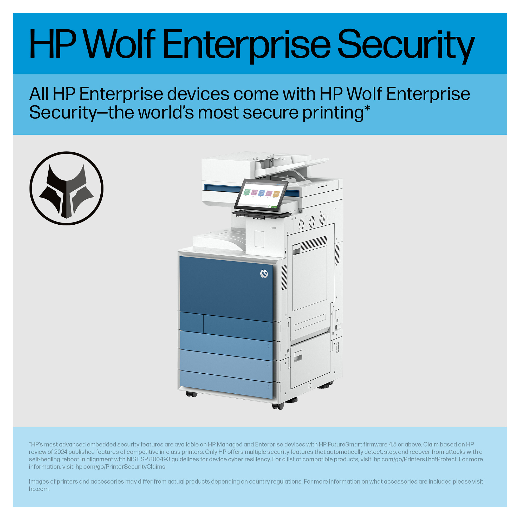 Multifunkcijski printer HP LaserJet Enterprise Flow MFP 8801z (laserski, u boji, ispis/kopiranje/skeniranje, A3)-10