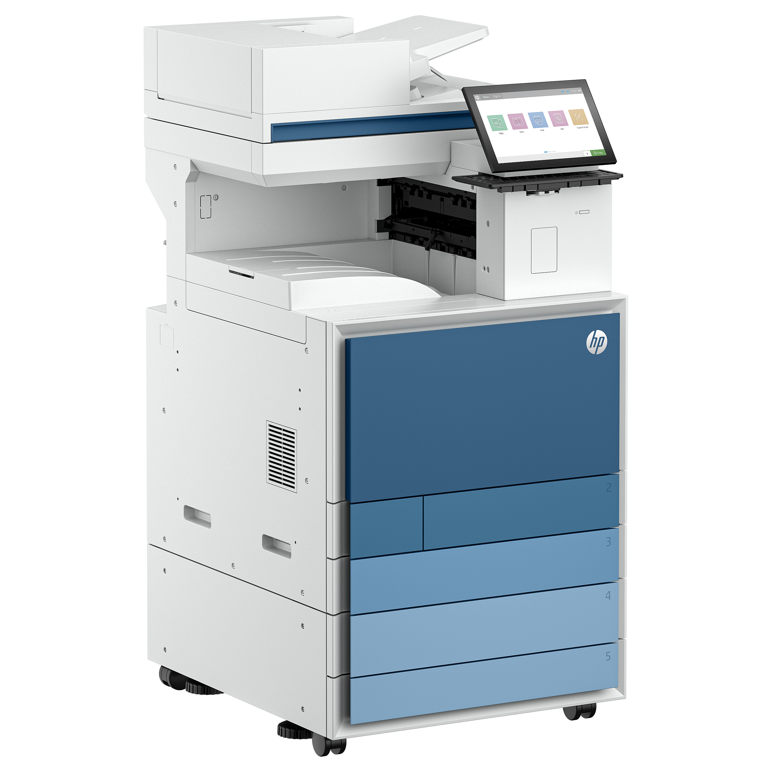 Multifunkcijski printer HP LaserJet Enterprise Flow MFP 8801z (laserski, u boji, ispis/kopiranje/skeniranje, A3)-4