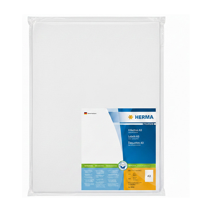 Etikete HERMA Premium A3 (297x420mm) 100 listova bijela boja-0