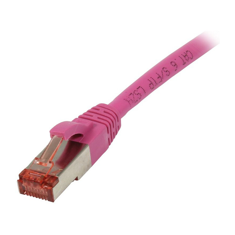 Mrežni kabel SYNERGY 21 CAT6 S/FTP (0.25m, magenta boja)-0