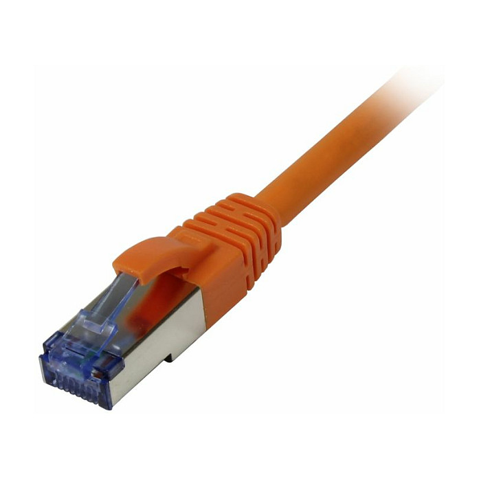Mrežni kabel SYNERGY 21 CAT6A S/FTP (0.5m, narančasta boja)-0