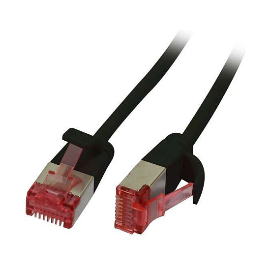 Mrežni kabel SYNERGY 21 CAT6 U/FTP, 1.5m, slimline, crna boja-0