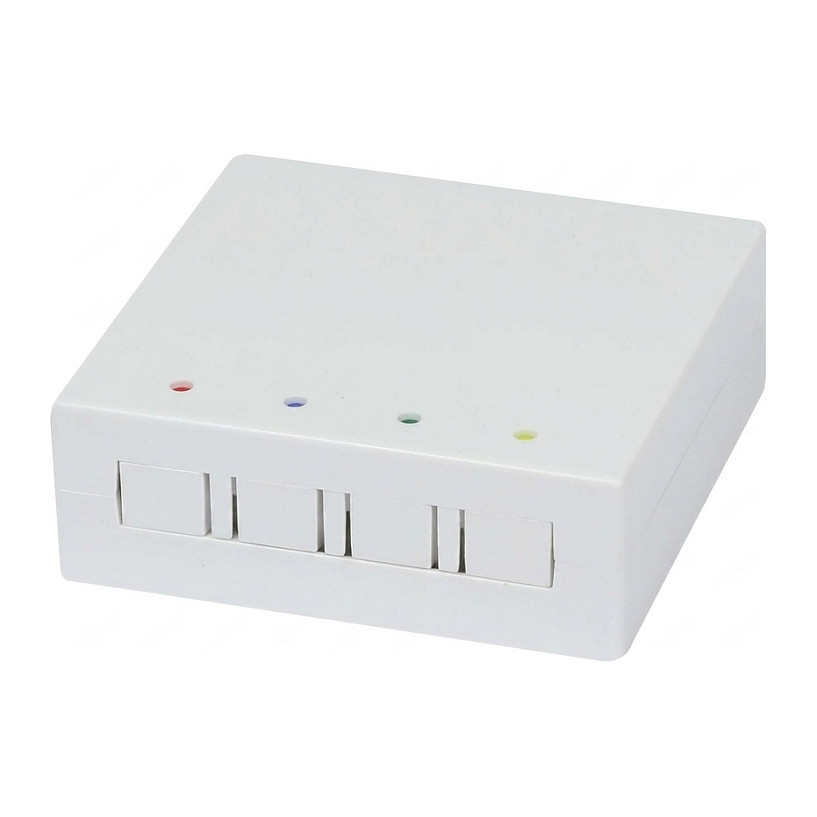 Synergy 21 Zidno Kućište za Optičke Spojnice, 4x SC-S/LC-D, 80x80mm, DIN/Zidna Montaža