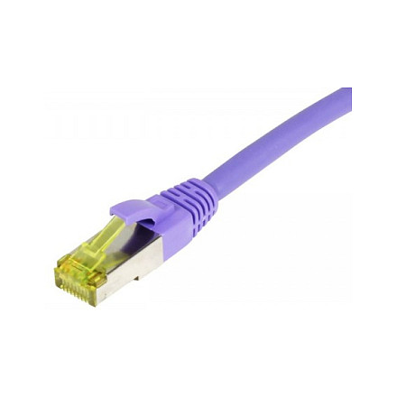 Mrežni patch kabel SYNERGY 21 CAT6A S/FTP, 0.15m, ljubičasta boja-0