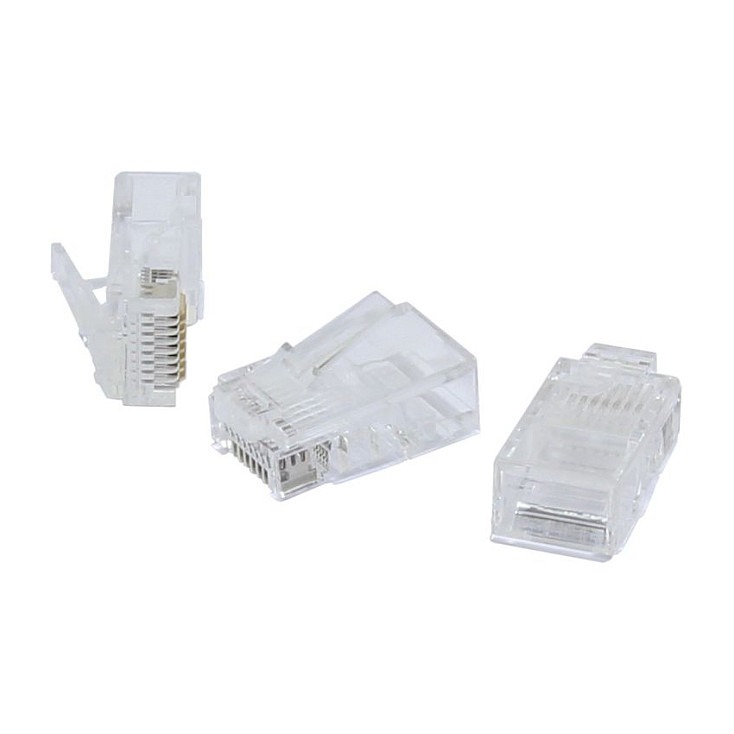 Konektori SYNERGY 21 RJ45 UTP za plosnati kabel (100 komada)-0