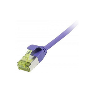 Mrežni patch kabel SYNERGY 21 CAT6A U/FTP 0.15m ljubičasta boja (slim)-0
