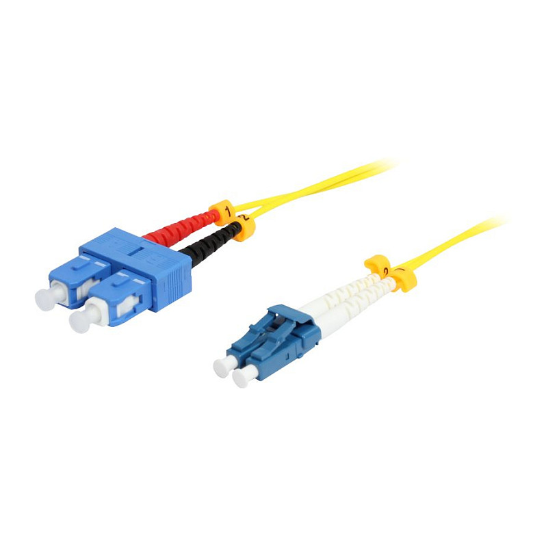 SYNERGY 21 Optički patch kabel LC/SC Duplex Single-Mode OS2, 2m-0