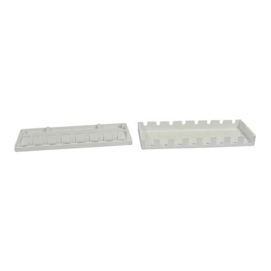 Synergy 21 Keystone nadžbukni patch panel za 8 modula, bijeli-1