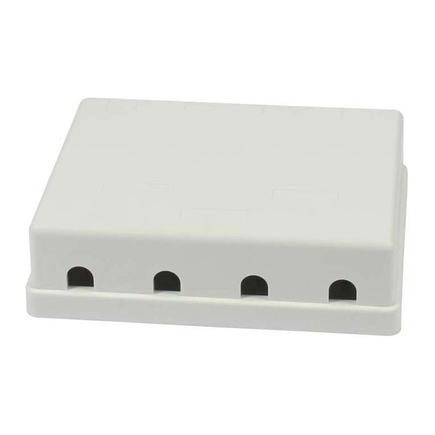 Synergy 21 Keystone Nosač Modula za 4x TP Modul, Nadžbukni, Bijeli-1