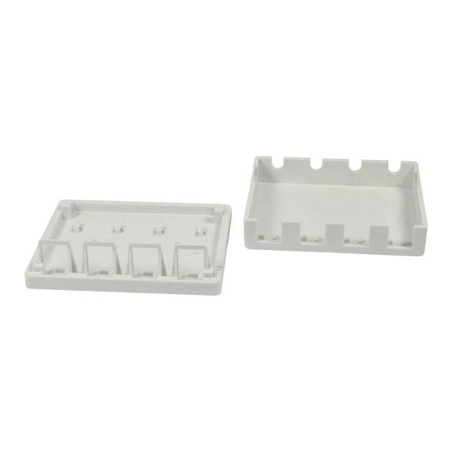 Synergy 21 Keystone Nosač Modula za 4x TP Modul, Nadžbukni, Bijeli-2