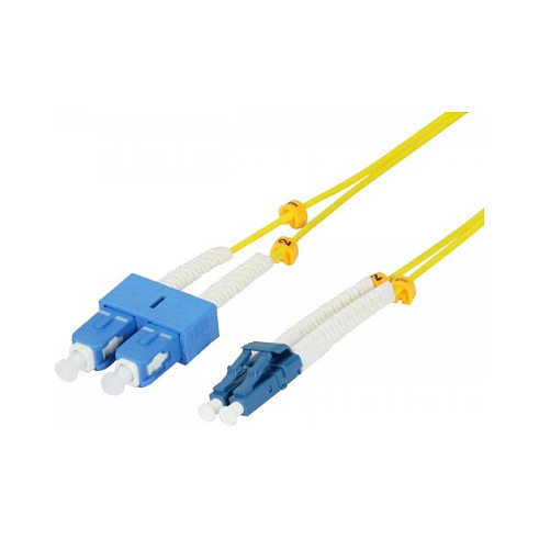 Optički kabel SYNERGY 21 LC-SC Duplex Single-Mode OS2 (0.5m)-0