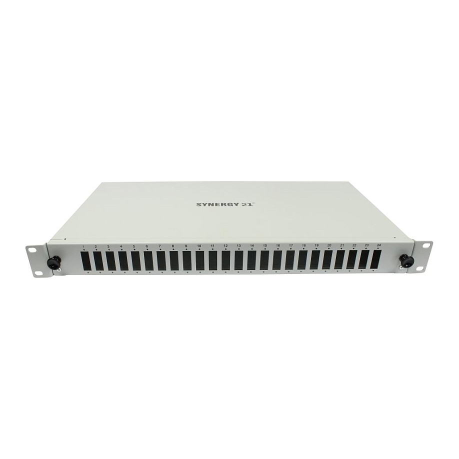SYNERGY 21 optički patch panel 19" 1U za 24 porta, neopremljen, siva boja-0