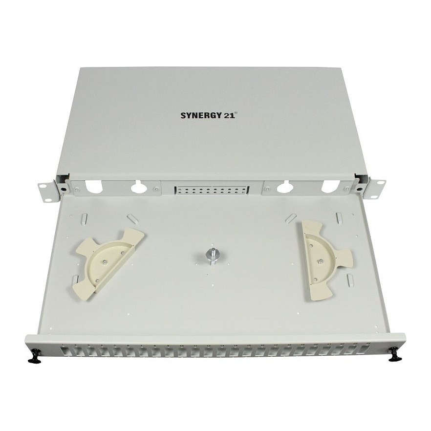 SYNERGY 21 optički patch panel 19" 1U za 24 porta, neopremljen, siva boja-4