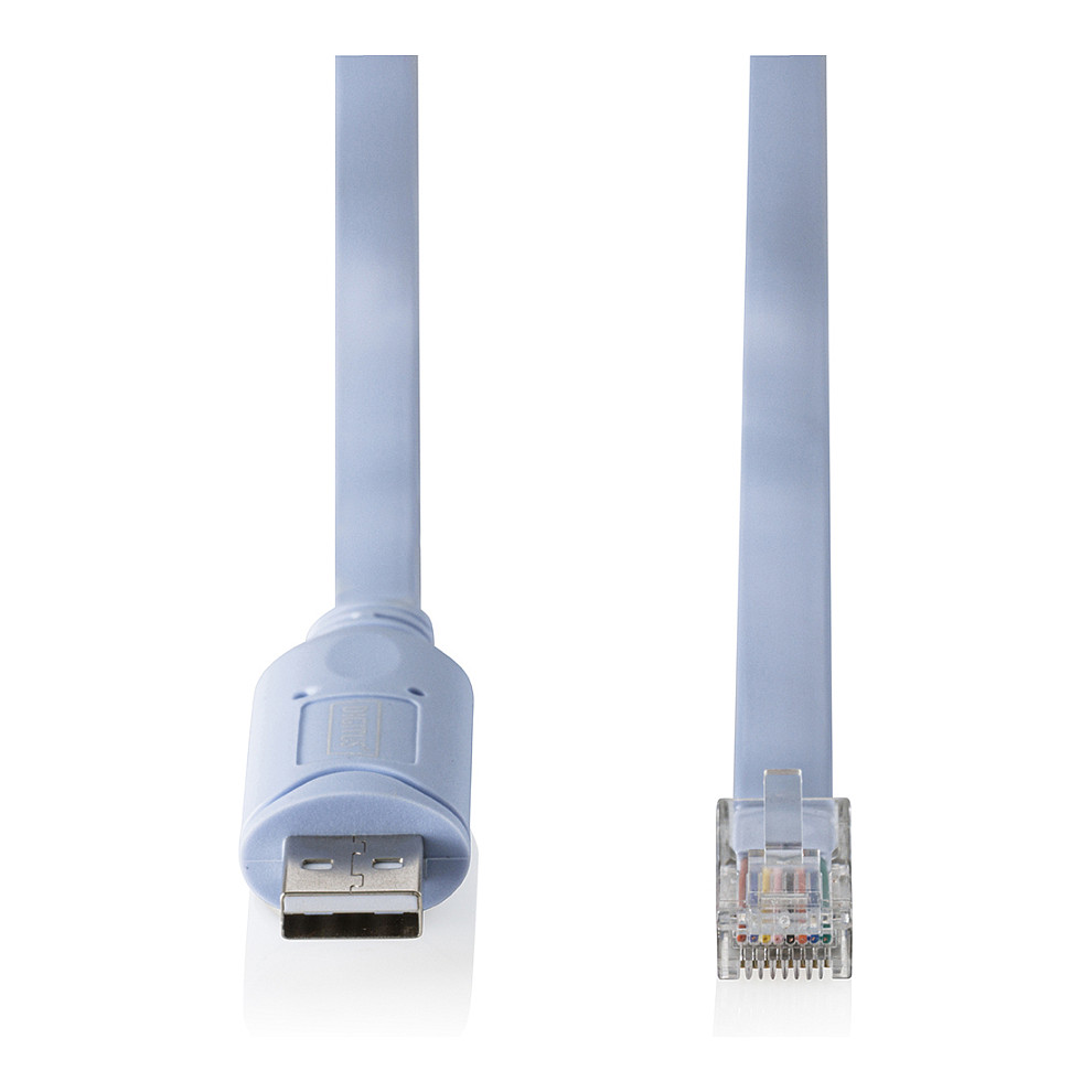 Adapter kabel DIGITUS DA-70156 USB-A na RJ45 konzolni, 1.8m-1