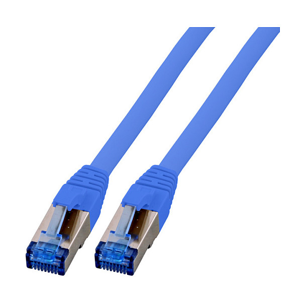 Mrežni kabel EFB ELEKTRONIK S/FTP Cat.6A Superflex 1.0m plava boja