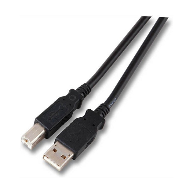Kabel EFB ELEKTRONIK USB 2.0 A-B 5m crna boja-0