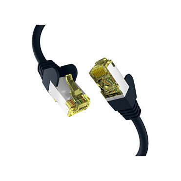 Mrežni kabel EFB ELEKTRONIK Cat.6a S/FTP 10m crna boja