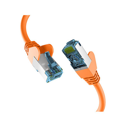 Mrežni kabel EFB ELEKTRONIK Cat.6A S/FTP 2m narančasta boja-0