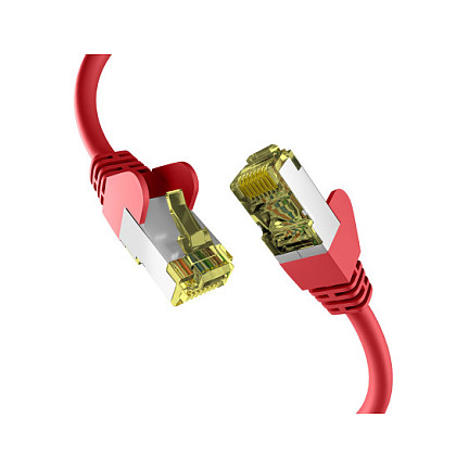 Mrežni kabel EFB ELEKTRONIK Cat.6a S/FTP, 1m, crvena boja