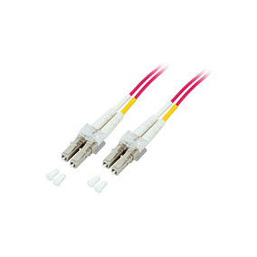 EFB Elektronik Optički Patch Kabel LC-LC OM4 Duplex 5m, ljubičasta boja