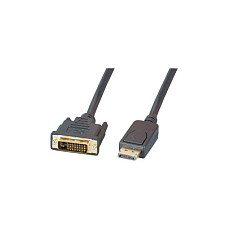 EFB Elektronik DisplayPort na DVI kabel, 1m, crni-0