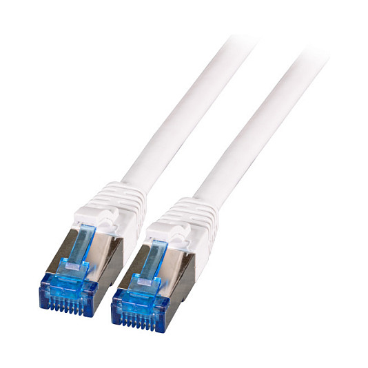 Mrežni kabel EFB ELEKTRONIK S/FTP Cat.6A 1.5m bijela boja (superflex)-0