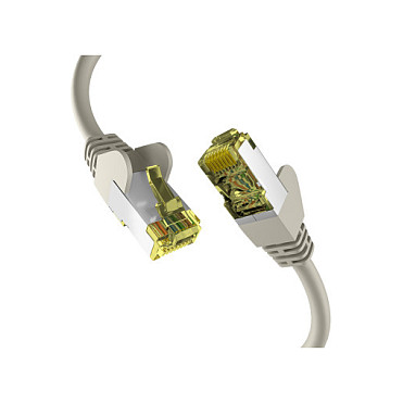 Mrežni kabel EFB ELEKTRONIK Cat.6a S/FTP 30m siva boja-0