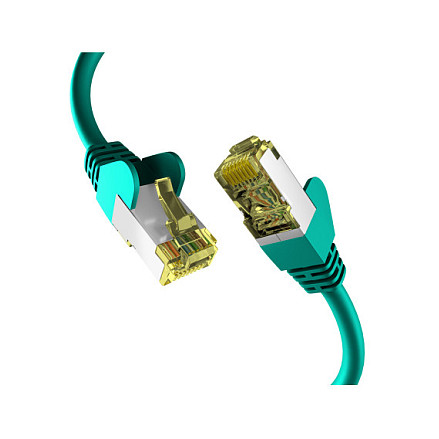Mrežni kabel EFB ELEKTRONIK Cat.6a S/FTP, 1.5m, zelena boja