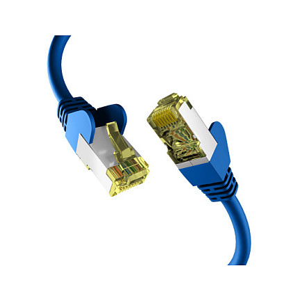 Mrežni kabel EFB ELEKTRONIK Cat.6a S/FTP, 0.25m, plava boja